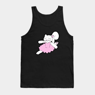 Ballerina Cat Tank Top